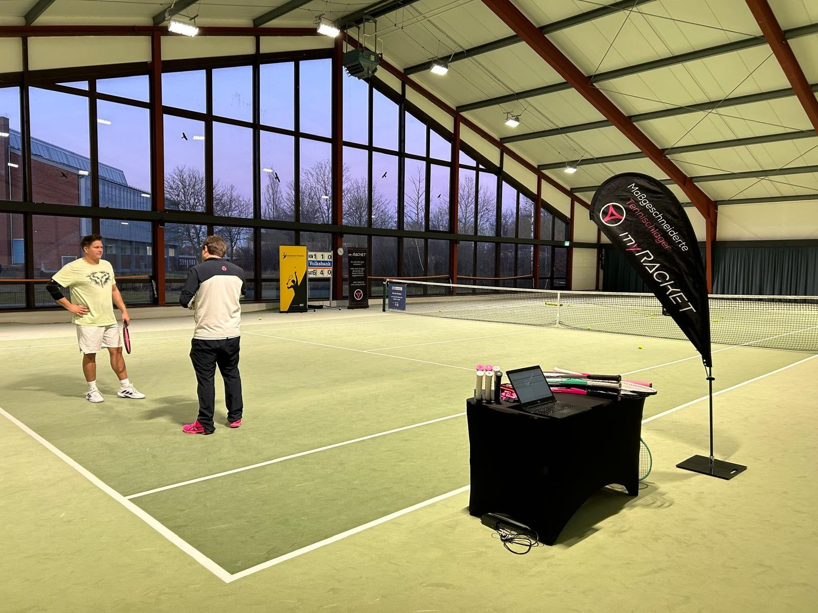 Der Norden spielt myRacket – Fittingwochenende in Lemwerder