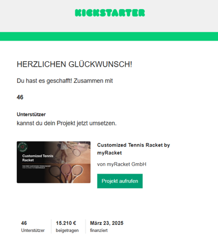 Wir haben es geschafft – Kickstarter-Kampagne erfolgreich finanziert!