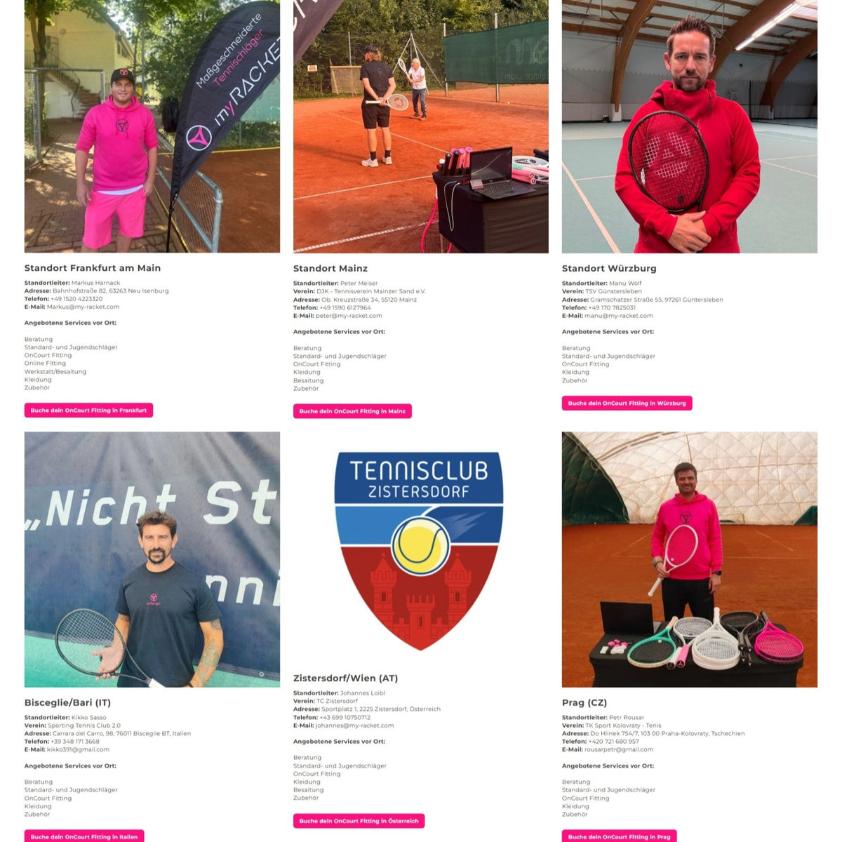 myRacket jetzt in drei Ländern – und es ist erst der Anfang!