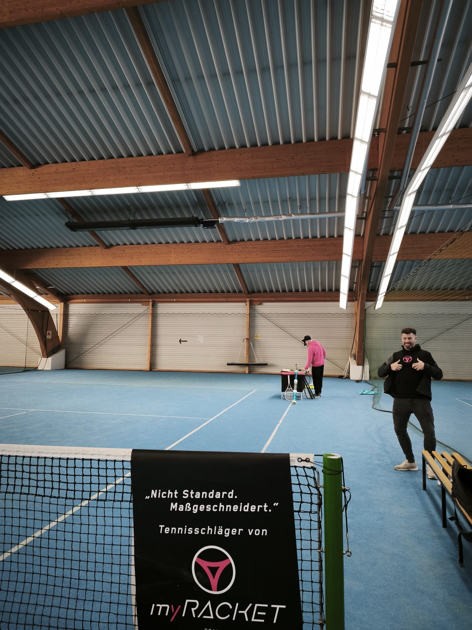 🎾 Saluti da Francoforte: Fitting day con la scuola di tennis Return