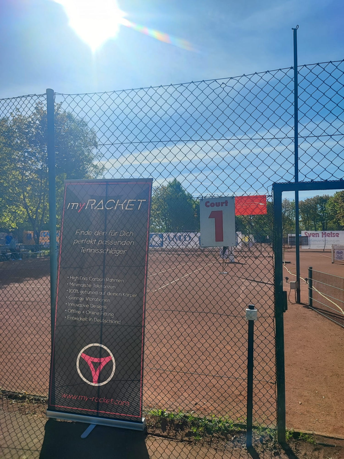 myRacket beim TC Blau-Weiß Nesse – Unser nördlichstes Fitting-Event bisher!