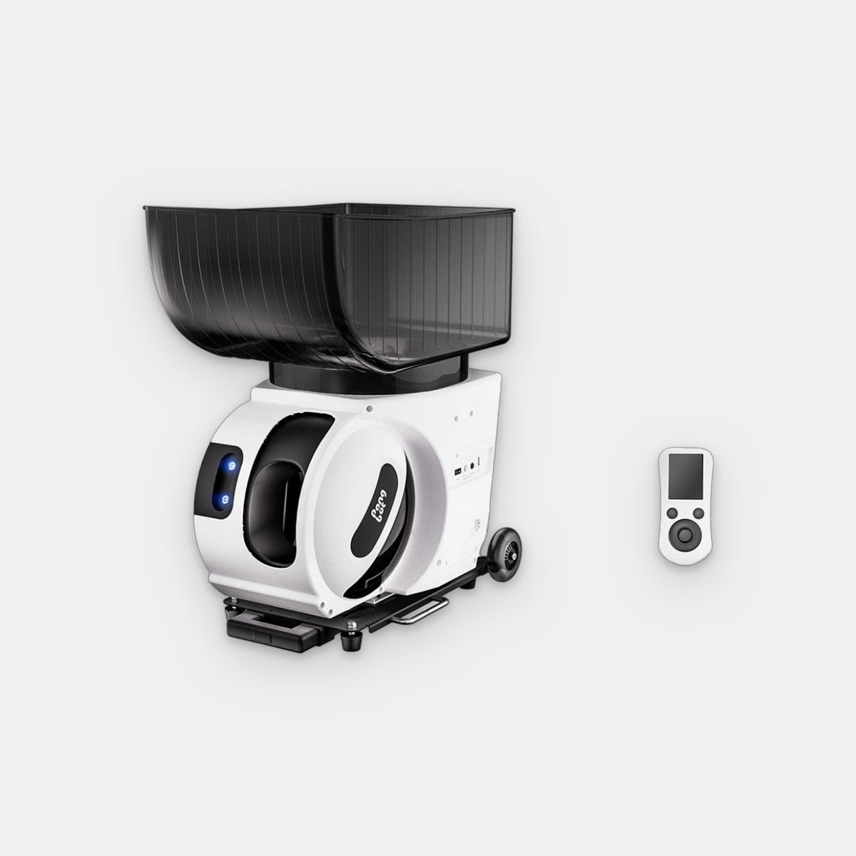 Pongbot Pace S Pro tennis ball machine with remote control