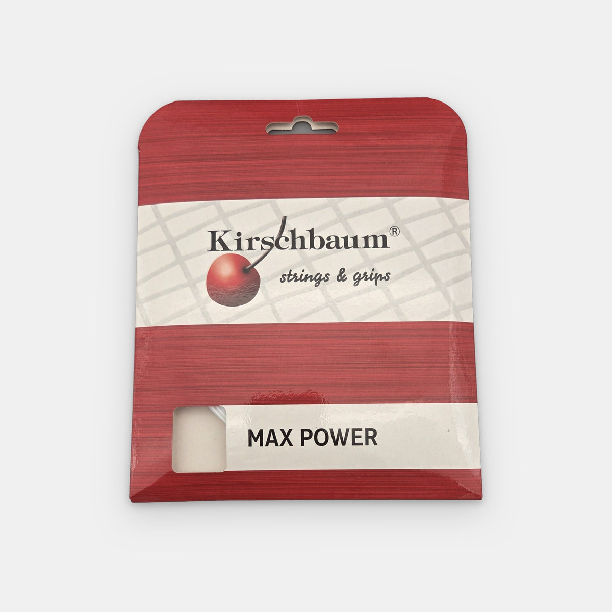 Cordaje de tenis Kirschbaum MAX POWER blanco