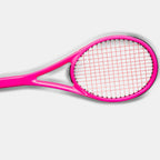 SweetSpot Trainer rosa de myRacket con superficie de golpeo pequeña: vista general