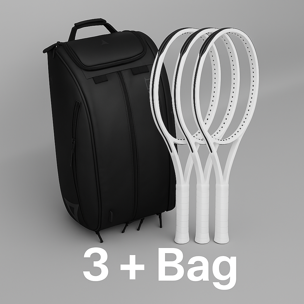 Matchday Bundle de myRacket con raqueta de tenis y Ultra Bag