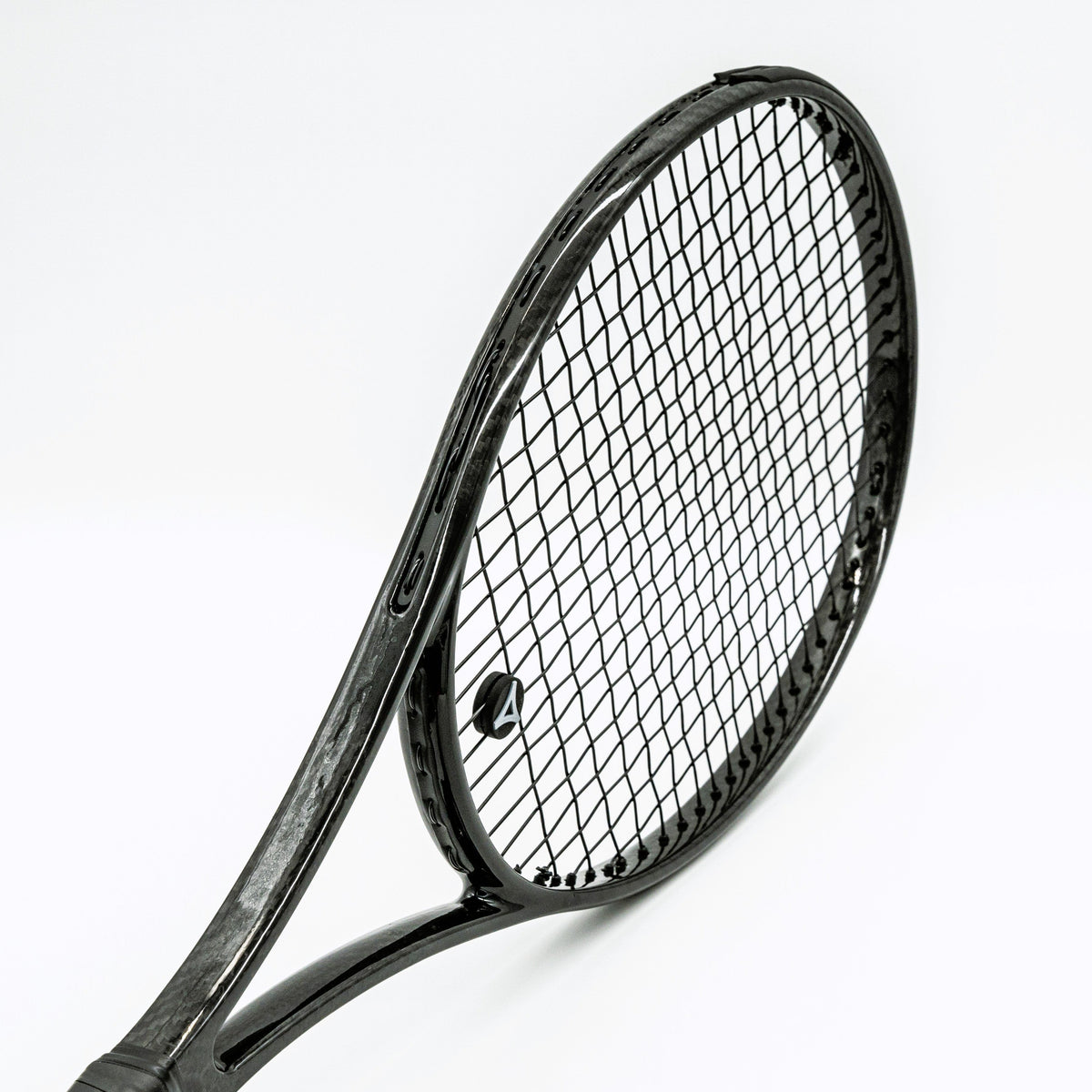Tenisová raketa myRacket Pure – karbonová raketa, detail hlavy rakety
