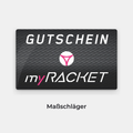 myRacket Gutschein – maßgefertigter Tennisschläger