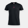 T-shirt en coton myRacket noir – vue de face