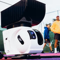 Pongbot Pace S Pro en la pista de tenis