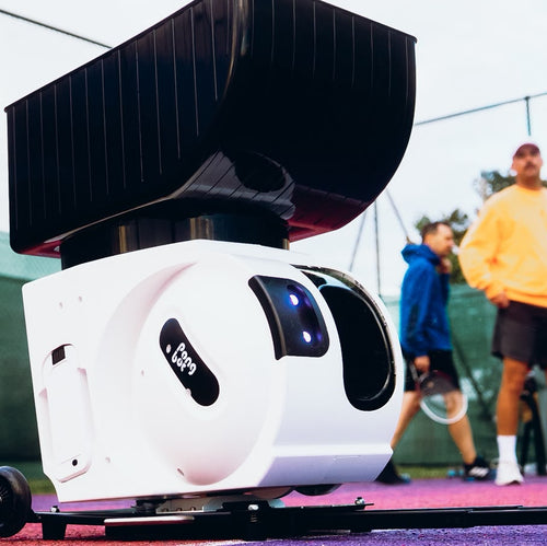 Pongbot Pace S Pro auf dem Tennisplatz